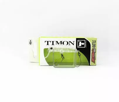 Jackall Timon Buri Buri Minnow HF Rattle 40 mm Floating Lure Clear (8041)