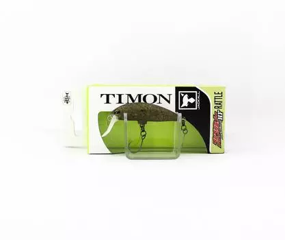 Jackall Timon Buri Buri Minnow HF Rattle 40 mm Floating Lure Brown (8096)