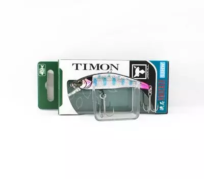 Jackall Timon Ryushin Knocker 53 HW Тонущая приманка черного цвета (06:00)