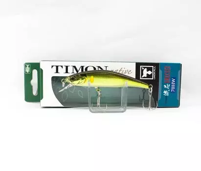 Jackall Timon Ryushin Knocker 70 HW Sinking Lure Gold Ayu (0778)