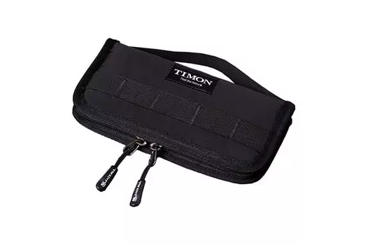 JACKALL TIMON Spoon Wallet R Black S Size
