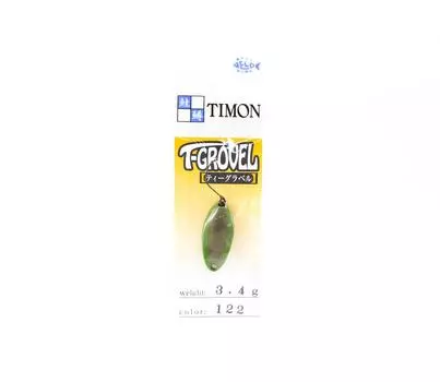Jackall Timon T Grovel Форелевая ложка 3,4 грамма 122 мата Кареха (6104)