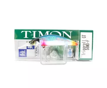 Jackall Timon Tricoroll GT 56 MD-F Плавающая Приманка Синяя Спинка (8168)