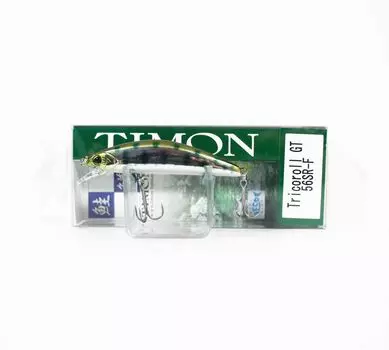 Jackall Timon Tricoroll GT 56 SR-F Плавающая Приманка Серебристый Yamame (7330)