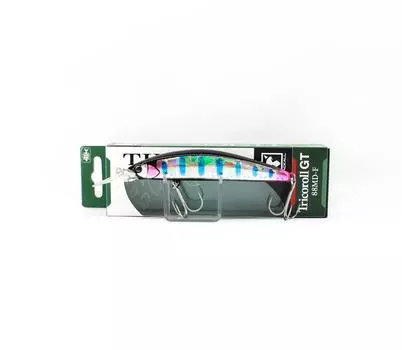 Jackall Timon Tricoroll GT 88 MD-F Floating Lure Multi Black (6961)