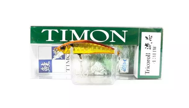 Jackall Timon Tricoroll Ryushin 43 HW Тонущие приманки Прицел Красное Золото (1479)