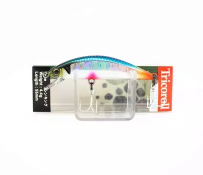 Jackall Timon Tricoroll Ryushin 55 HW Тонущая приманка с синей спинкой (7675)