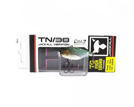 Jackall TN 38 Regular Vibration Lure Dark Thunder Прозрачная приманка (6483)