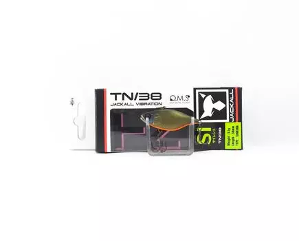 Jackall TN 38 Silent Vibration Lure Зеленый Тыквенный/Оранжевый (6542)