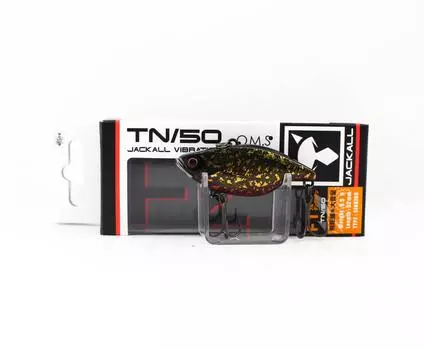 Jackall TN 50 Полностью вольфрамовая виброприманка Wabisabi Gold Black (6242)