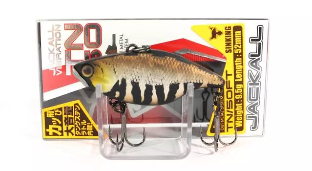 Jackall TN 50 Полностью вольфрамовая вибрационная приманка Черный Железо Заточка Серебро (6921)