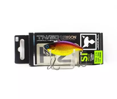 Jackall TN 50 Trigon Silent Vibration Lure Babataku Red Gold Laser (3893)