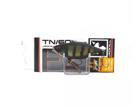 Jackall TN 60 Полностью вольфрамовая виброприманка Black King Gill (6006)