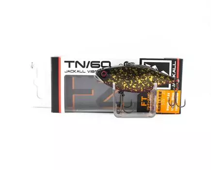 Jackall TN 60 Полностью вольфрамовая виброприманка Wabisabi Gold Black (5986)