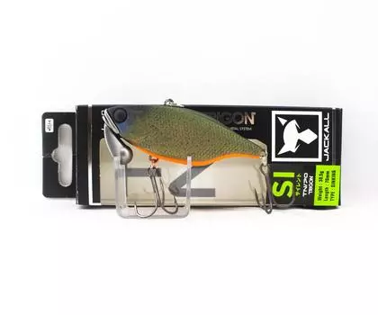 Jackall TN 70 Trigon Silent Vibration Lure Зеленый Тыквенный Оранжевый (4005)