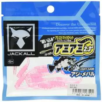 JACKALL Worm Amiami 2.3 inch Krill Neon