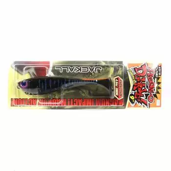 JACKALL Worm Megalo Dunkle 9 inch black lure 4.6oz Us.