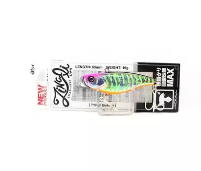 Jackall Zinari 65 Вибрационная тонущая приманка Aurora Marker (7714)