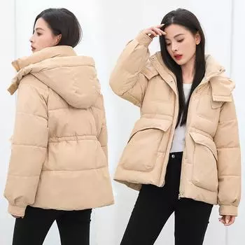 Jacket Coat Women Winter 2025 New Fashion Jacket Loose and With Jacket M