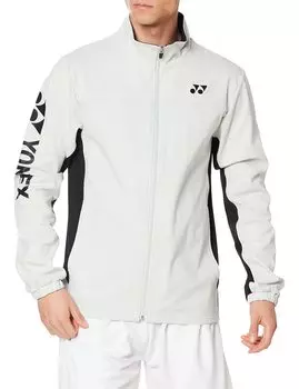 Jacket Knit Shirt Ice Gray M [YONEX] Warm-up (Fit Style) (326)