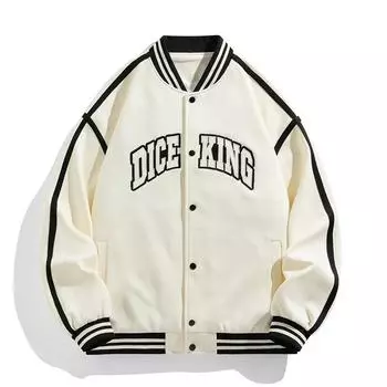 Jacket Men s High Quality Men s Jacket Women s Trend Brand Couple Fashion Versatile Household Jacket S абрикосовый