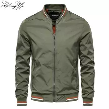 Куртка мужская весна и осень новинка Европа и США повседневное пальто модная верхняя одежда для мужчин M