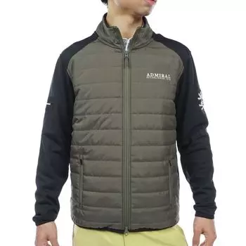Jacket Padded Hybrid Jacket ADMA379 Khaki [Admiral Golf] Men s хаки
