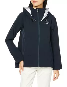 Jacket Water Repellent Stretch Full Zip Simple Blouson Golf MGWVJK02 NV00 Equivalent to Japanese Size M [Munsingwear] Women s (Navy)