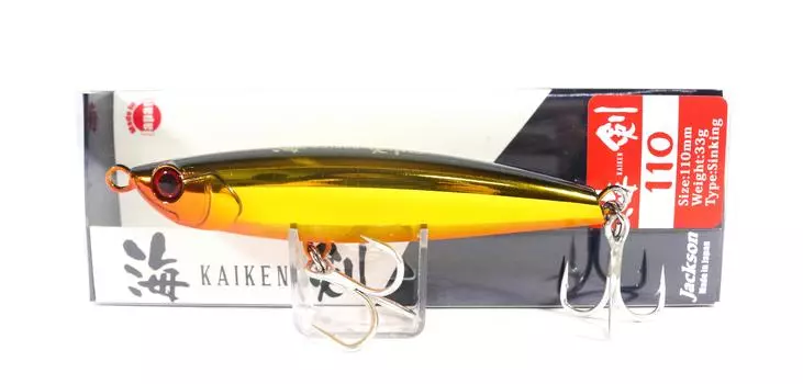 Jackson Kaiken 110 Карандаш Тонущая приманка 33 грамма NGBK (2013)