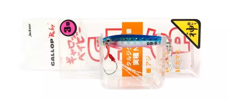 Jackson Metal Jig Gallop Anchovy Micro 3 грамма SBP (2303)