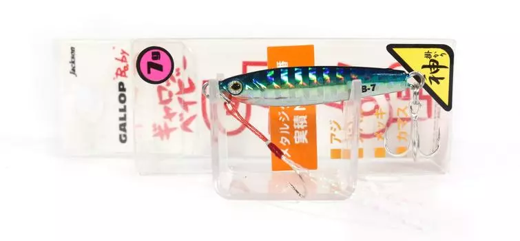 Jackson Metal Jig Gallop Anchovy Micro 7 грамм LBT (2518)