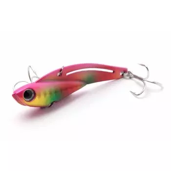 Jackson Metal Vibe Iron Plate Vibe 55mm 14g Gold Rainbow GRB Lure