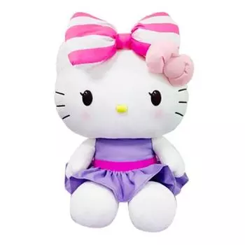 Jacob C&E Hello Kitty Big Ribbon Doll L, разные цвета, 57см, Популярные игрушки для корейских детей