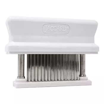 Жаккардовый тендеризатор для мяса (48 лезвий) белый