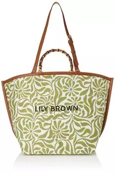 Jacquard Tote LWGB222303 GRN [Lily Brown] Women s зелёный