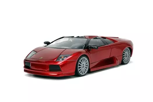 Jada 34029 Lambo Murcielago Roadster Red Metallic Hyperspec Series Литая модель автомобиля 1/24 красный