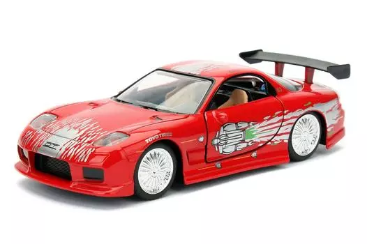 Jada Масштабная литая модель автомобиля 98377 Форсаж Mazda 1/32 & - RX-7 Дома