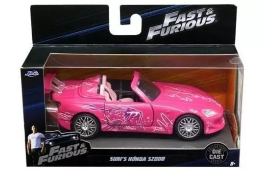 Jada NEW SERIES FAST FURIOUS COLLECTION PINK HONDA S2000 Diecast Model Car By Toys [Jada] 132 COLLECTOR S & SUKI S [Item]