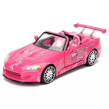 Jada НОВАЯ БЫСТРЫЙ ФОРСАЖ РОЗОВАЯ ХОНДА S2000 литая модель автомобиля от Toys [Jada] 124 W/B & SUKI S [Предмет] розовый