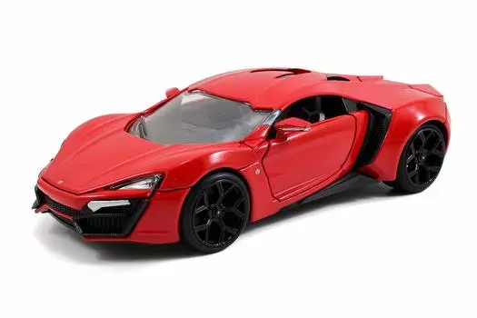 Jada Scale 97377 Fast Furious Lykan Hypersport Красный 1/24 и - -