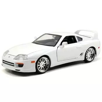 Jada Scale Diecast 97375 Toyota Supra Fast Furious White 1/24 - Brian s - & - белый