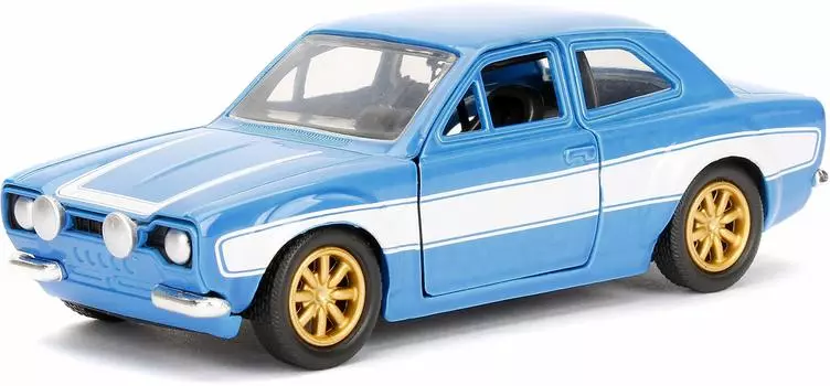 Jada Scale Diecast Model Car 97188 Fast Furious Ford Escort 1/32 & - Brian s
