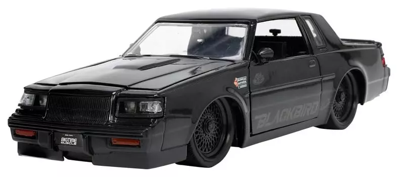 Jada Toys 1978 Buick Grand National черного цвета, готовый продукт, масштаб 1/24