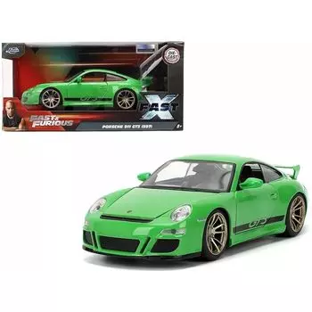 JADA TOYS 1/24 fast and furious porsche 911 GT3 997 green Jada Fast & Furious 34919 [product]