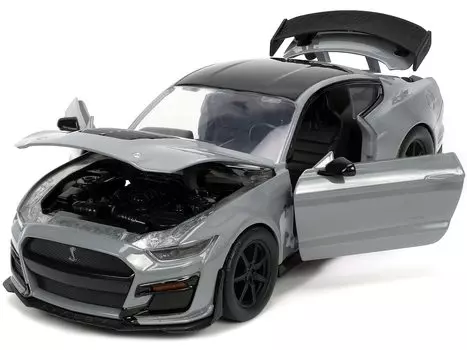 Jada Toys Big Time Muscle 2020 Shelby GT500 Diecast Car Toys for Kids and Adults серый