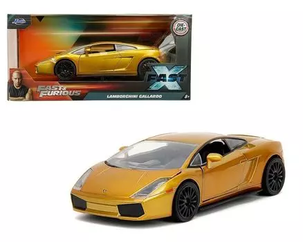 JADA TOYS Fast Furious Lamborghini Gallardo Gold X Lamborghini Gallardo 34924 1/24 & F&F [Item] золотой