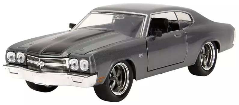 Jada Toys Fast Furious Series Chevy Chevelle SS Grey Готовый продукт и 1/24 F&F10 (Доминик)