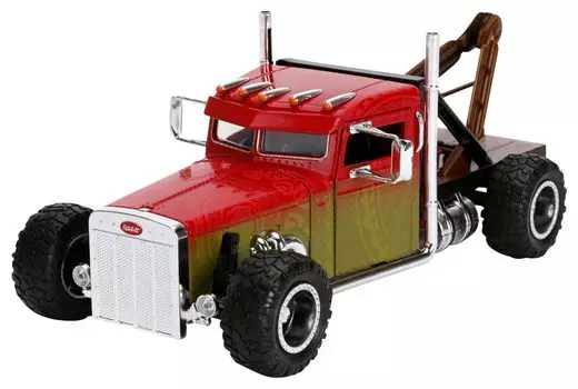 Jada Toys Fast Furious Series Custom Truck Completed Product JADA32089 & 1/24 F&F Red/Green (Хоббс и Шоу)