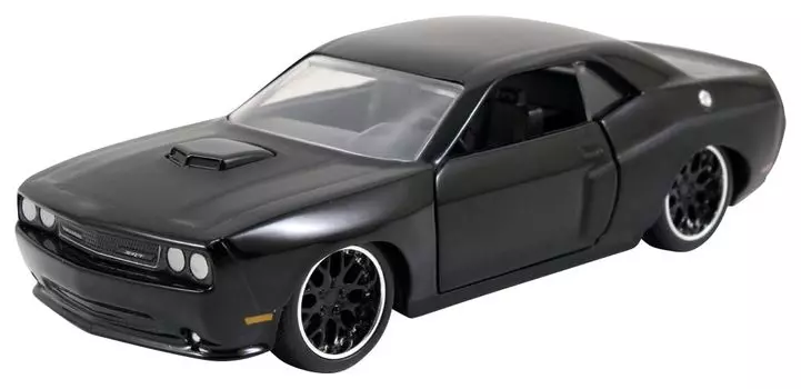 Jada Toys Fast Furious Series Dodge Challenger SRT8 Black Dominic Finished Product JADA97384 & 1/32 F&F