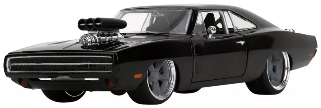 Jada Toys Fast Furious Series Dodge Charger Black готовый продукт и 1/24 F&F10 R/T (Доминик)